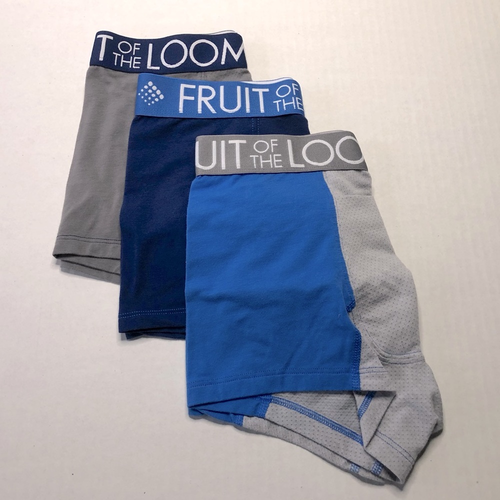 Fruit of the Loom Signature Breathable Short-Leg Boxer Briefs - 3 Pairs